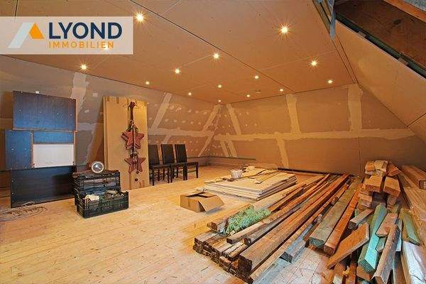 Dachgeschoss der Gaststätte