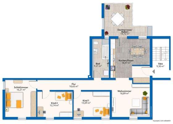 Wohnung 3 (OG links)