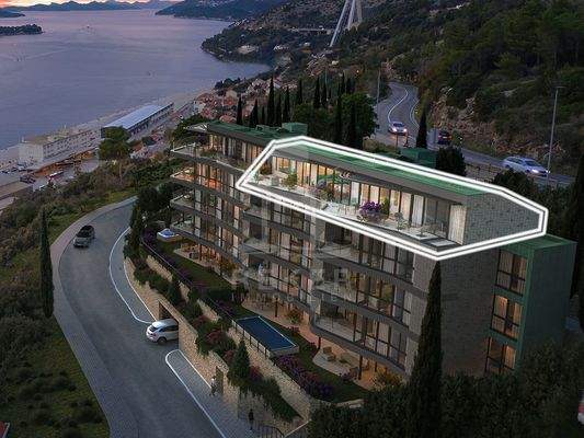 Exklusives Penthouse in traumhafter Lage in Dubrovnik