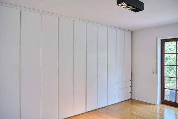 Einbauschrank im Schlafzimmer