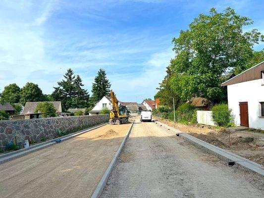 Straßenneubau