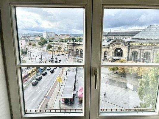 Die Sicht Richtung Radebeul