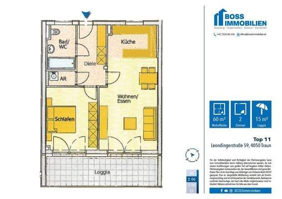 Grundriss_Leondingerstraße 59_Top 11