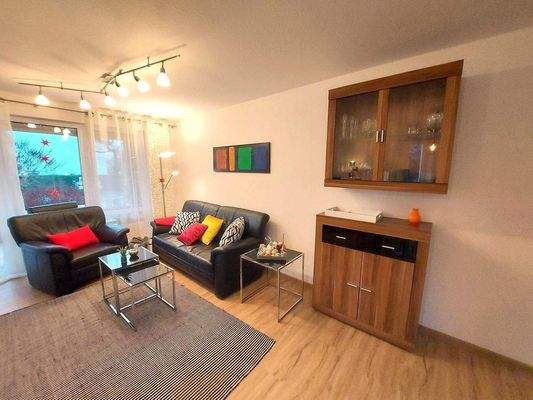 Der Wohnbereich rechts