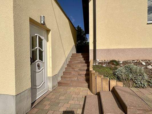 Treppe zu den Terrassen