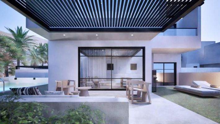 Kreta, Sisi: Neubau-Projekt! Moderne Villa mit Meerblick zu verkaufen