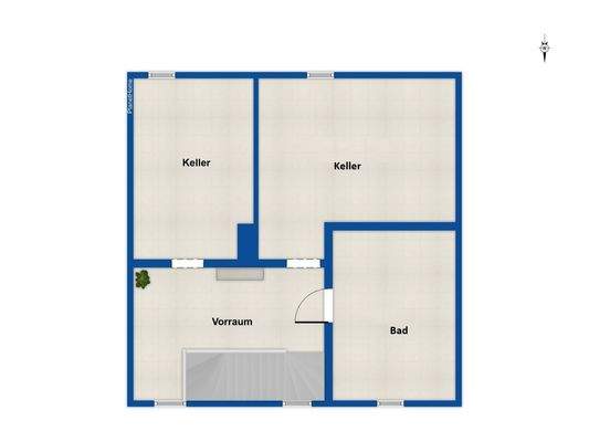 Grundriss Keller