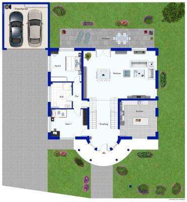 Grundriss Erdgeschoss