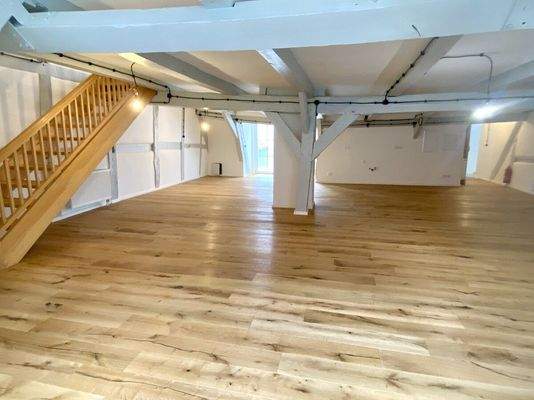 Ein Überblick im unteren Wohnbereich