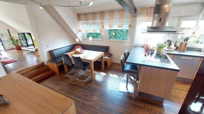 offene Wohnküche Obergeschoss