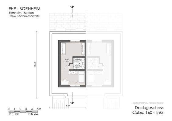 Grundriss Cubic 160 DG Links