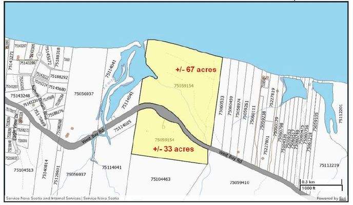 Cape Breton - Roberta - Einzigartiges 79-Hektar-Ar