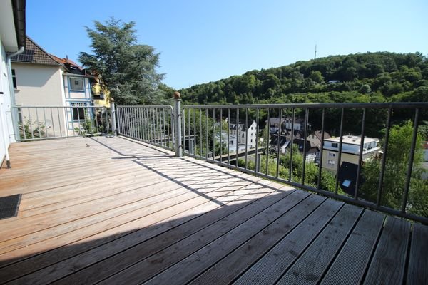 Aussicht vom Balkon