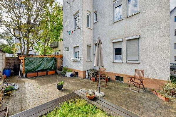 Terrasse von Süd-Osten