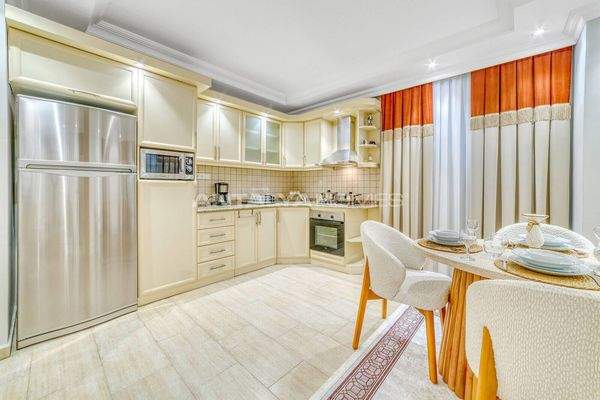 Furnished Flat in Seaside Complex in Obagöl, Alanya