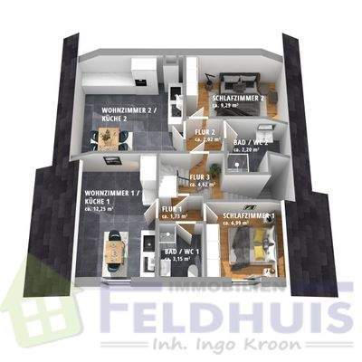 Grundriss Obergeschoss