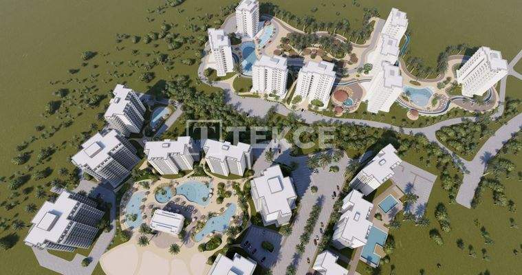 Apartments for Sale in a Compound in North Cyprus Long Beach