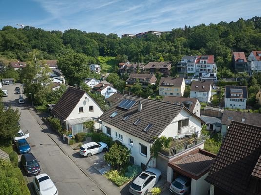 Luftbild mit Umgebung