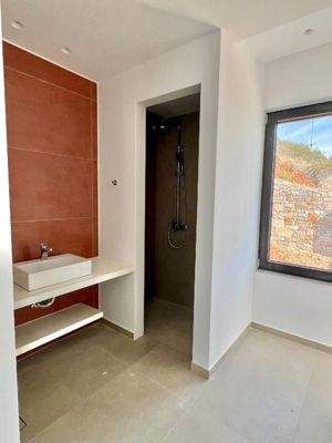 Kreta, Schisma Eloundas: Villa mit 3 Schlafzimmern und Pool bietet einen atemberaubenden Meerblick auf Elounda