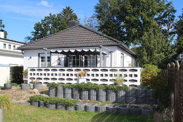 Der Bungalow mit der Terrasse