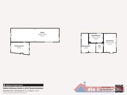 Grundriss Obergeschoss