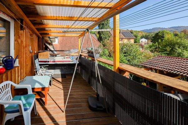 Balkon Südwestseite