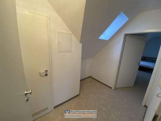 Flur mit Abstellkammer