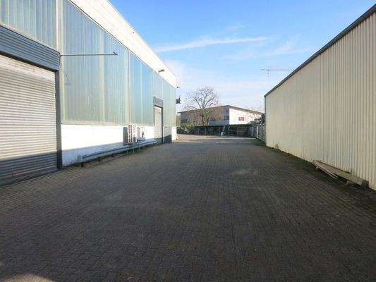 Aussenansicht Verladebereiche