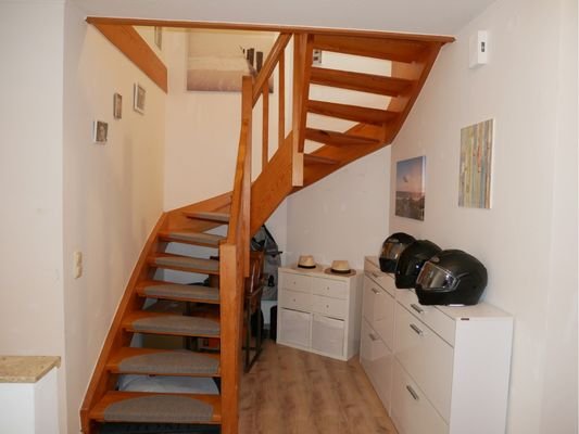 Treppe zum DG