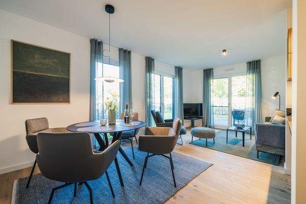 Musterwohnung Wohn-Essbereich