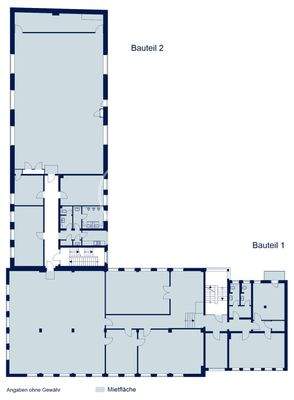 Grundriss 1. Obergeschoss BT1 u 2