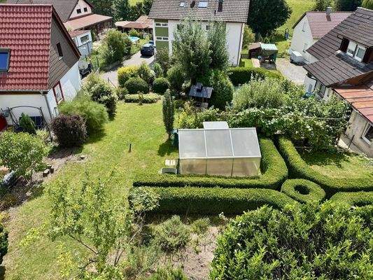 Blick auf den Garten