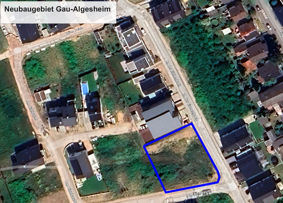 Lageplan Grundstück