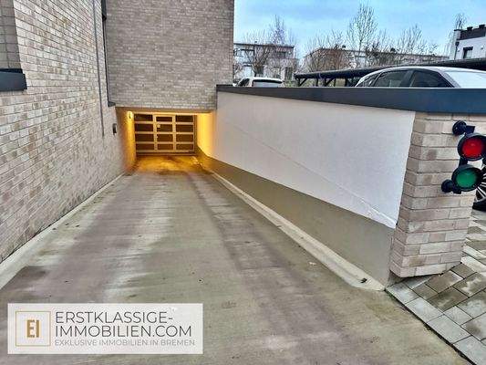 Zufahrt Tiefgarage