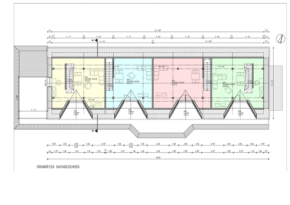 Grundrisse DG Wohnungen