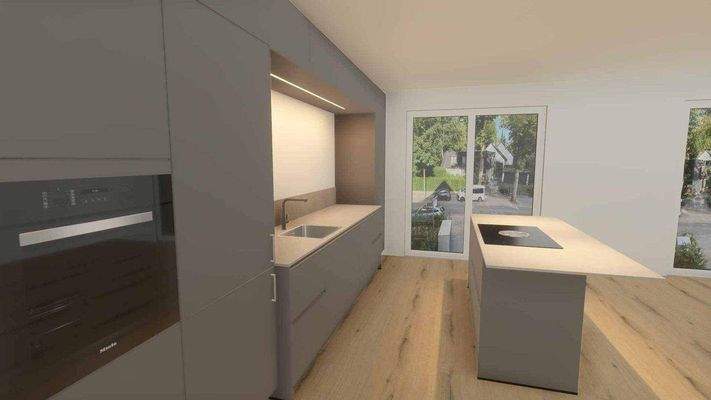 Küche als Visualisierung 