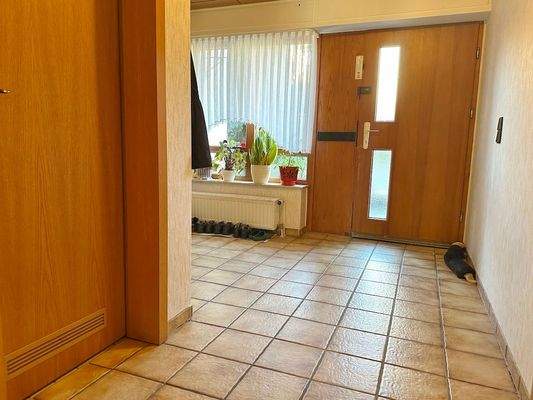 Die geräumige Diele 