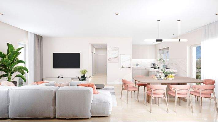 Einrichtungsbeispiel Wohnbereich