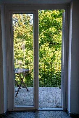 Zugang zum Balkon