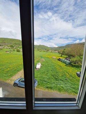 Blick aus Zimmer 1 und 2