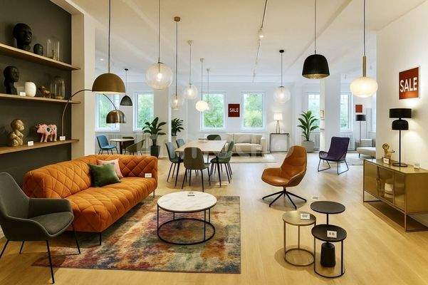 Raum mit Beispielausstattung