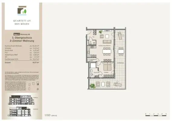 Haus 3 - Wohnung 48 - Kaufpreis 419.900 €