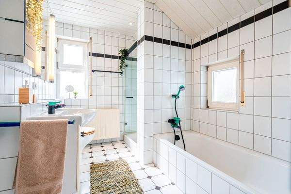 Tageslichtbadezimmer