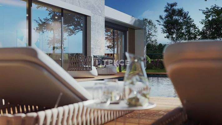 Sea-View Detached Villas with Large Gardens in Urla, İzmir