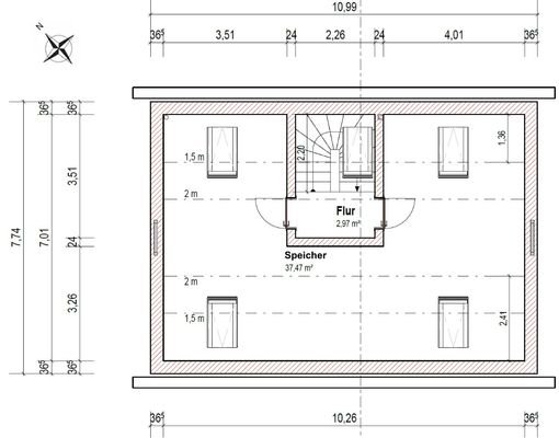 Grundriss DG