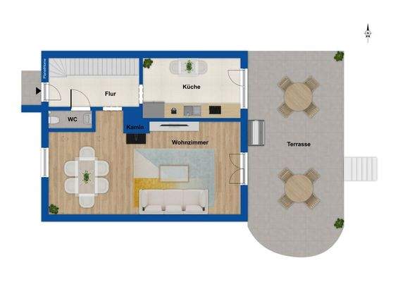 Grundriss Erdgeschoss