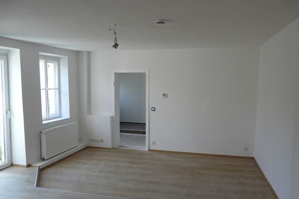 Eingang zum Wohnzimmer Anbau