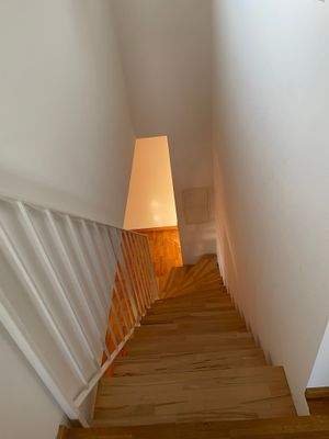 Treppenaufgang zum Studio