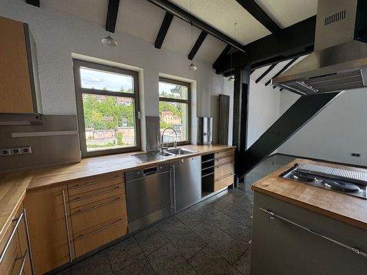 9 Detailaufnahme von der Einbauküche