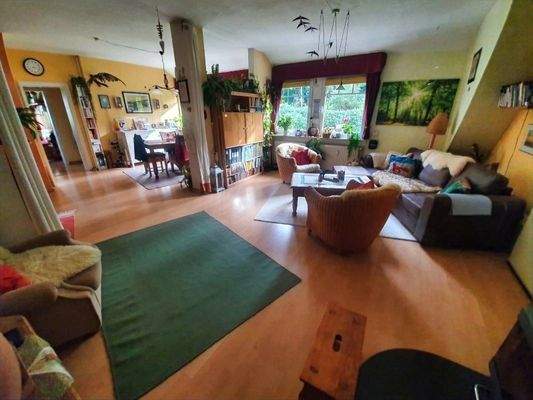 Wohnzimmer Zweitwohnung im Obergeschoss